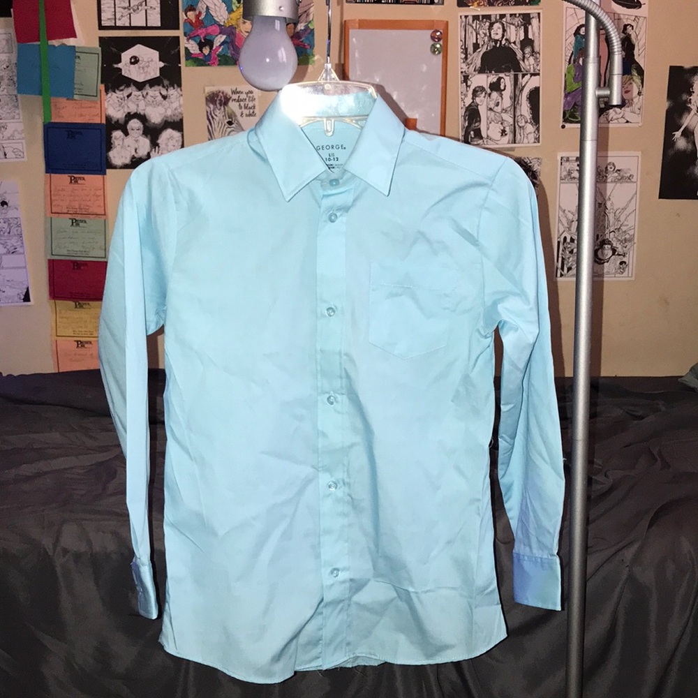 Long sleeve button up dress shirt